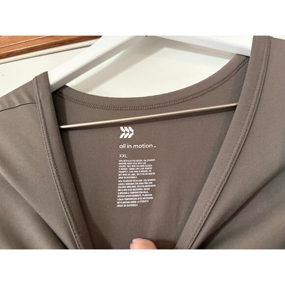 All in Motion Women's Supima Cotton Cropped Short Sleeve Top (set of 3-size XXL) - Picture 3 of 4